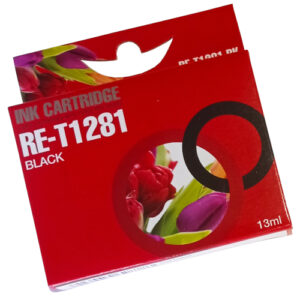 Συμβατό-EPSON T1281 T12814010 Black